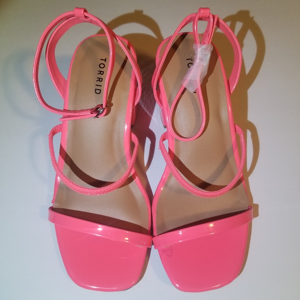 4H PNK PAT THIN STRAP MID TAP HL